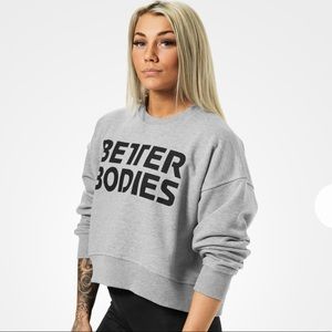 better bodies cropped hoodie